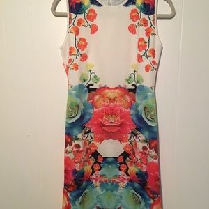 Medium Just Love White Flower Dress